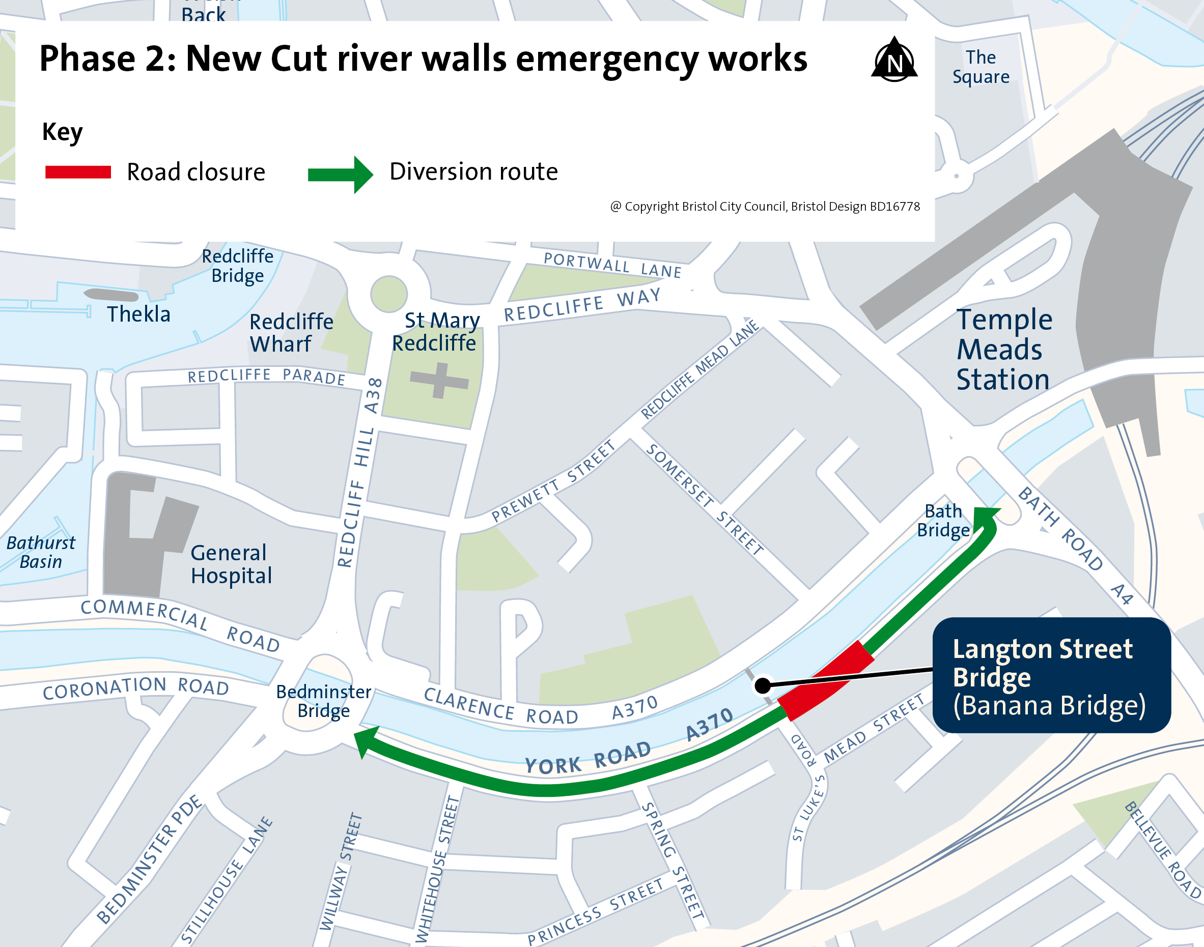 Phase 2 New Cut Diversions